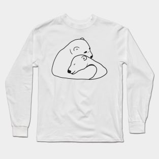 White bear Long Sleeve T-Shirt